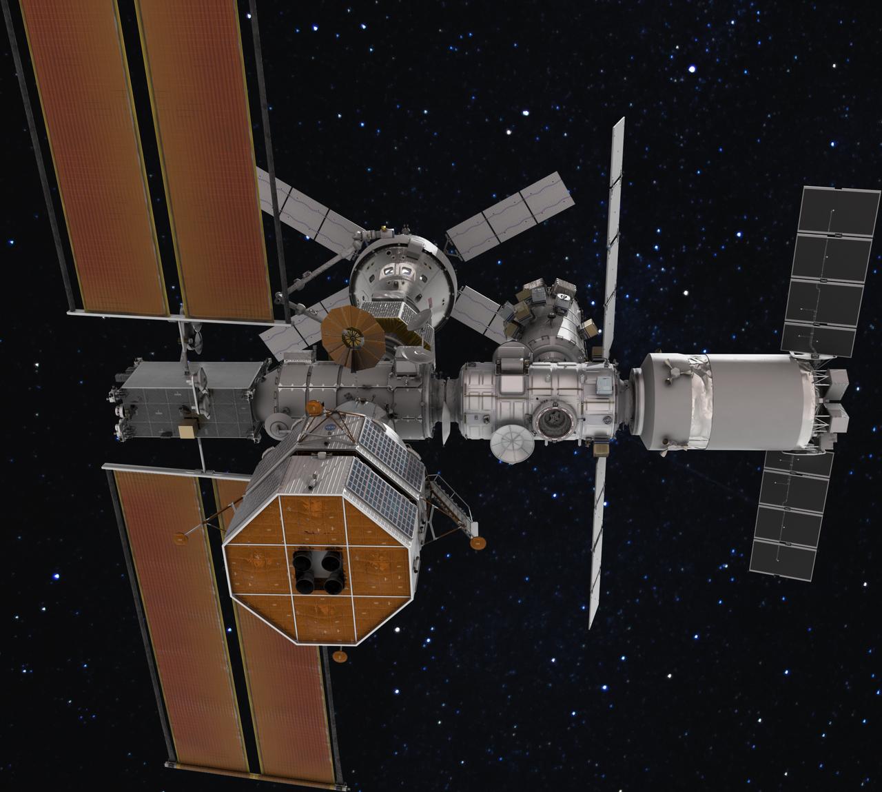 The Gateway space station will be humanity's first space station in lunar orbit as a vital component of the Artemis missions to return humans to the Moon for scientific discovery and chart a path for humans to Mars.