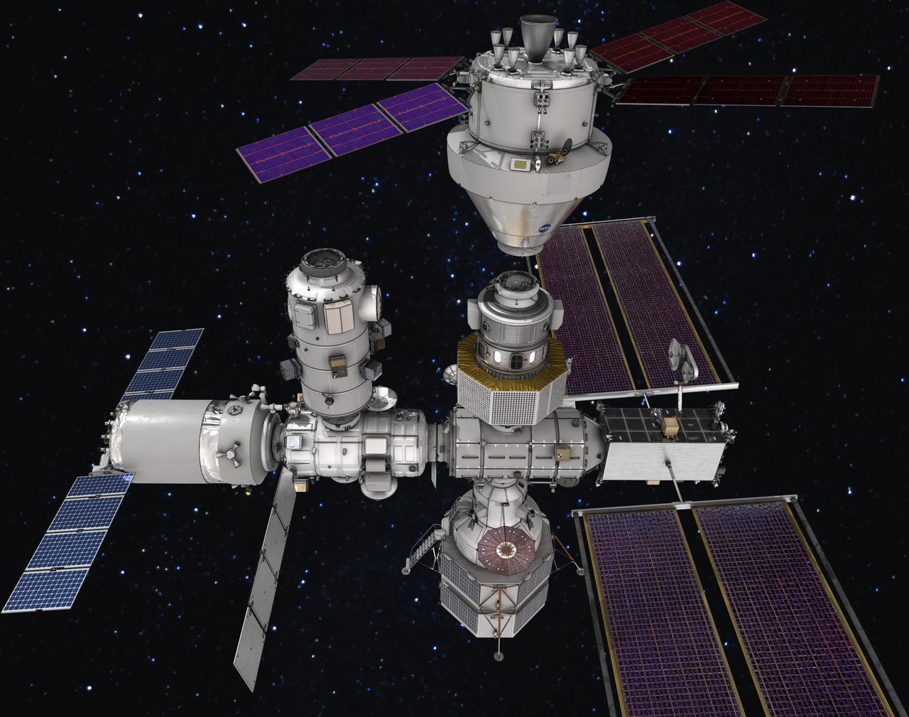 The Gateway space station will be humanity's first space station in lunar orbit as a vital component of the Artemis missions to return humans to the Moon for scientific discovery and chart a path for humans to Mars.