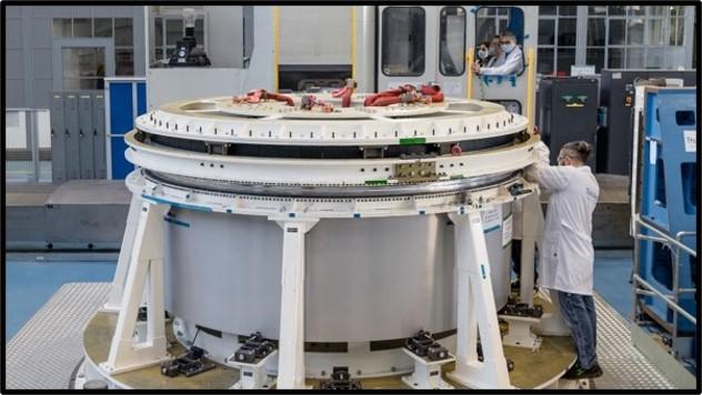 Northrop Grumman and subcontractor Thales Alenia Space complete fabrication work on the Habitation and Logistics Outpost (HALO) module, one of two of the Gateway Space Station's habitation elements where astronauts will live and work in lunar orbit during deep space Artemis missions. 