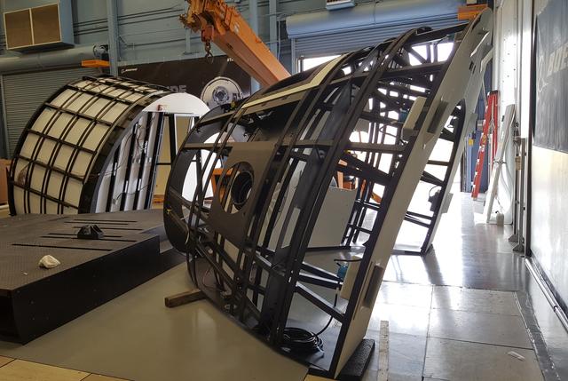 NASA image: Boeing Mission Simulator for CST-100 Arrives at JSC