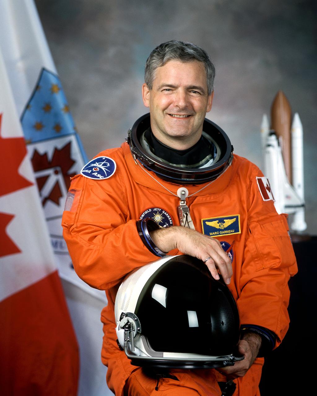 JSC2000-05266 (19 June 2000) --- Astronaut Marc Garneau, mission specialist representing the Canadian Space Agency.