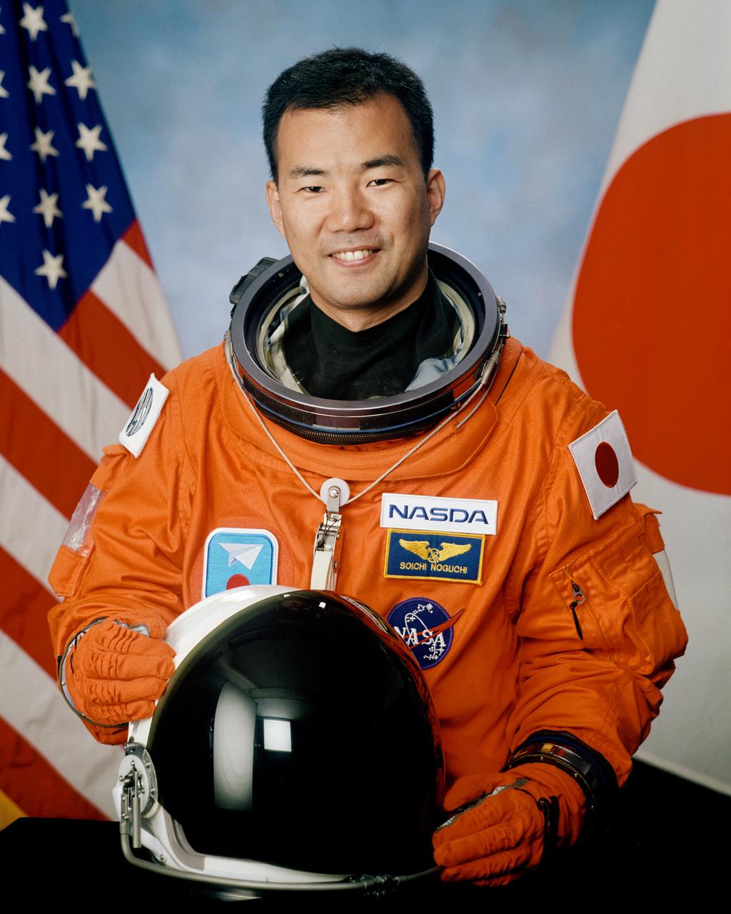 JSC2001-01619 (4 June 2001) --- Astronaut Soichi Noguchi, mission specialist, representing Japan&#0146;s National Space Development Agency (NASDA)
