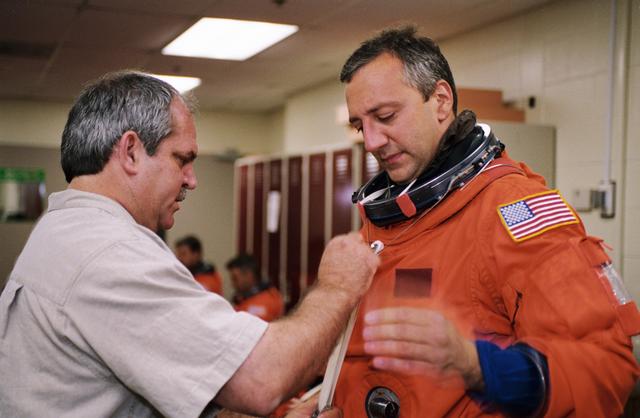 NASA image: STS-109 Preflight Training Activities