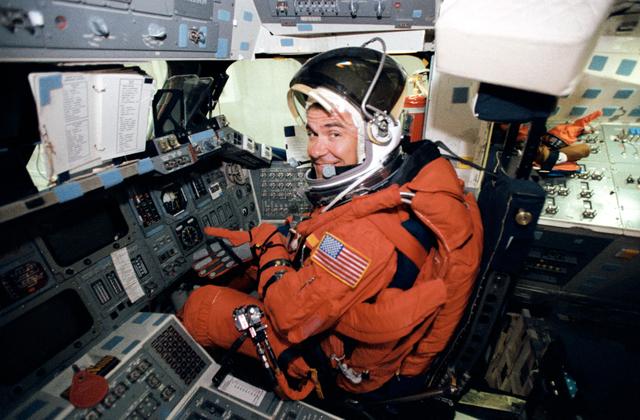 NASA image: STS-109 Bailout Training