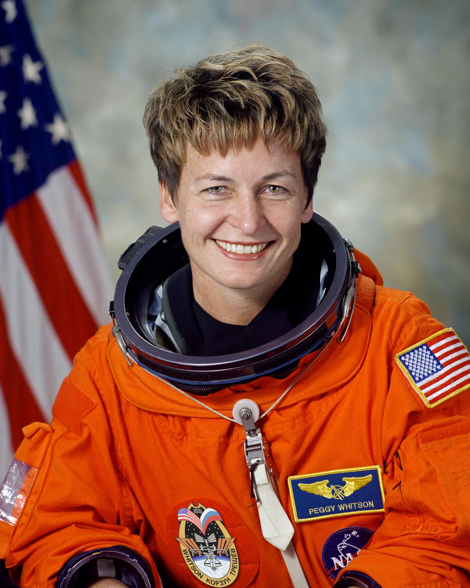 Official astronaut portrait for Peggy Whitson