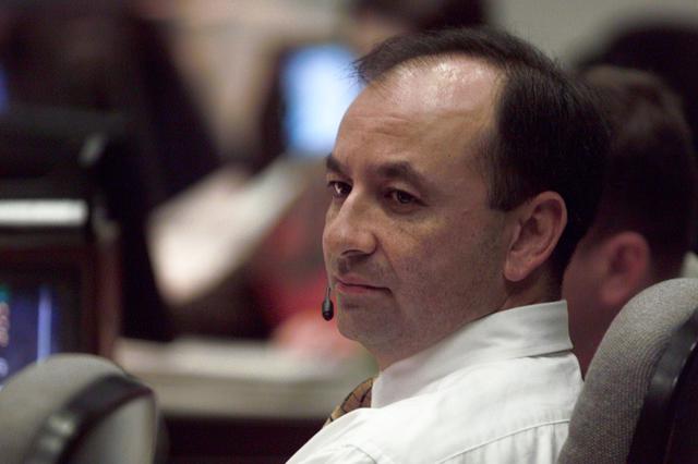 NASA image: Coverage of STS-104 Launch Coverage of Flight Controllers in MCC.