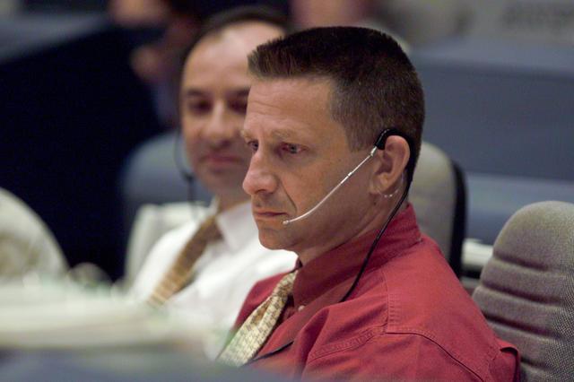 NASA image: Coverage of STS-104 Launch Coverage of Flight Controllers in MCC.