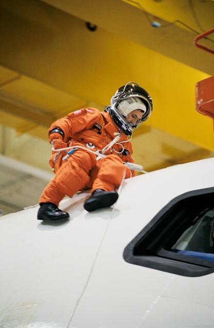 NASA image: Preflight Coverage of the STS-113 and Expedition 6 Bailout Training