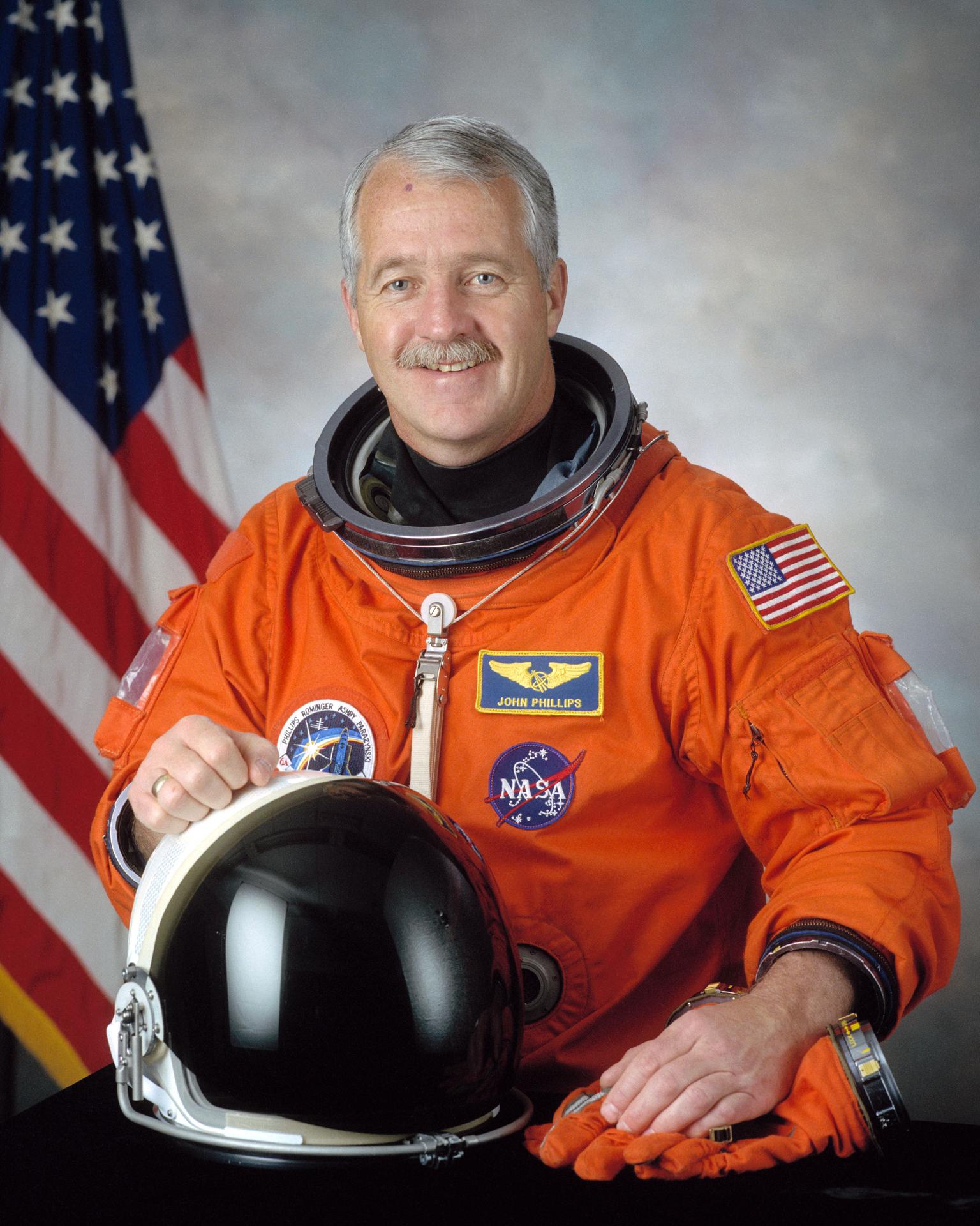 Official astronaut portrait for John Phillips