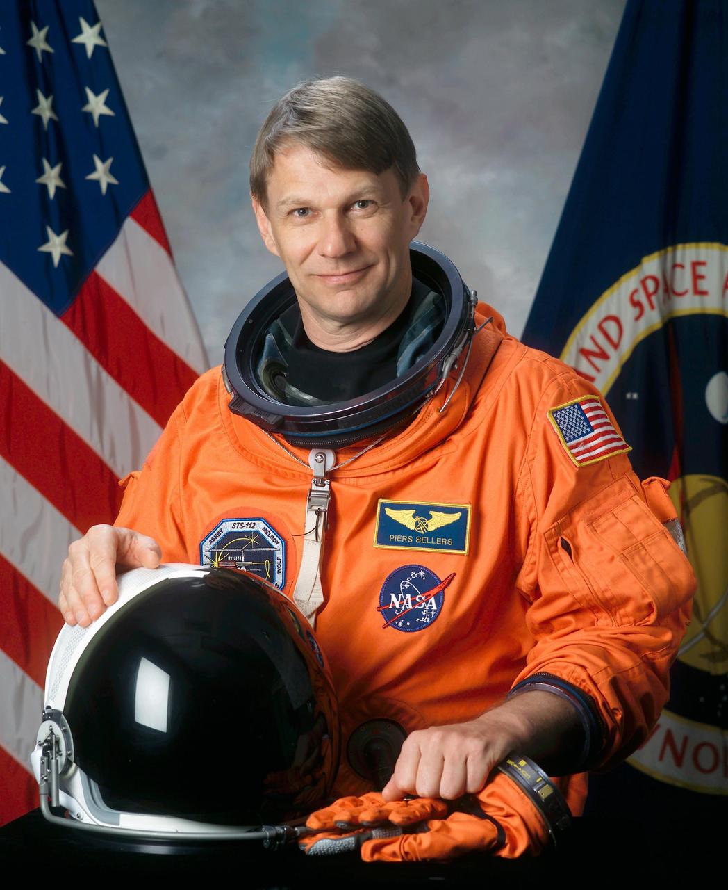 JOHNSON SPACE CENTER, HOUSTON, TEXAS -- JSC-2002-E-11030 -- Astronaut Piers J. Sellers, mission specialist.