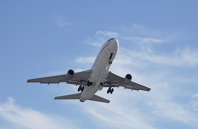 NASA image: L-1011 aircraft carrying a Pegasus XL (SORCE)
