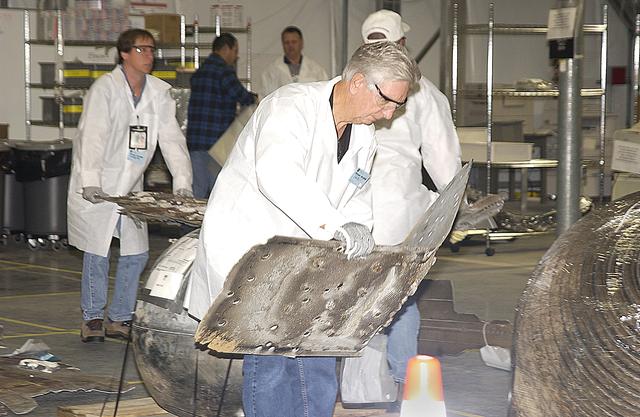 NASA image: Columbia Reconstruction Project Team