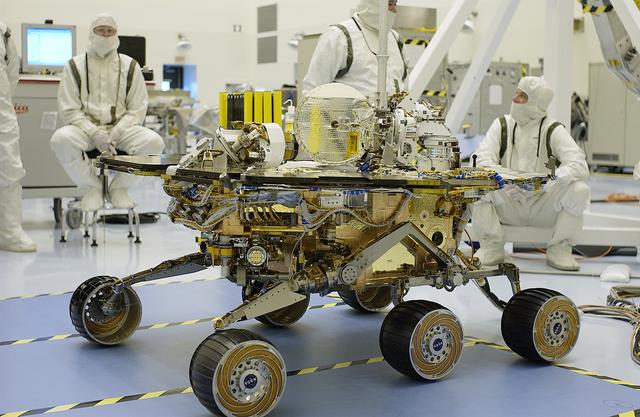 NASA image: Mars Exploration Rover-2 (MER-2)