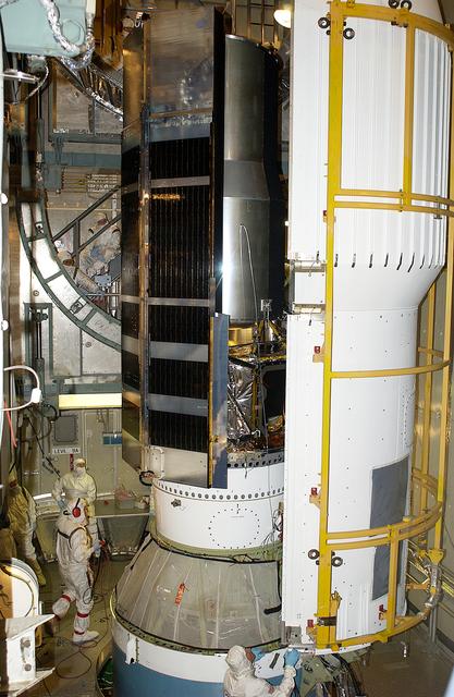 NASA image: SIRTF Encapsulation