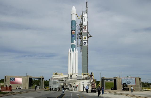 Delta II Heavy MER-B Prelaunch