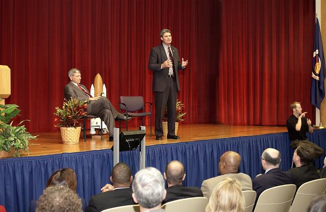 NASA image: Center Director All-hands Briefing
