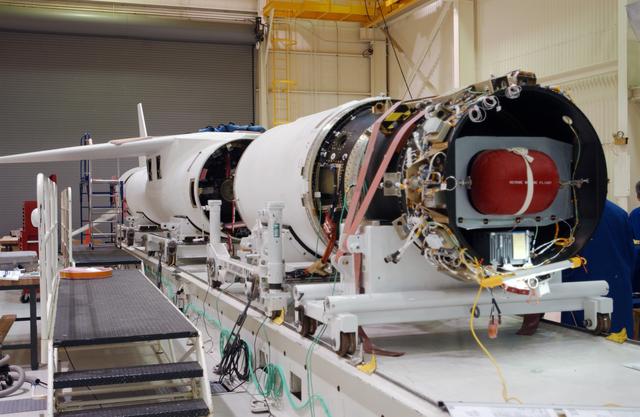 NASA image: Orbital Sciences Pegasus XL Mate