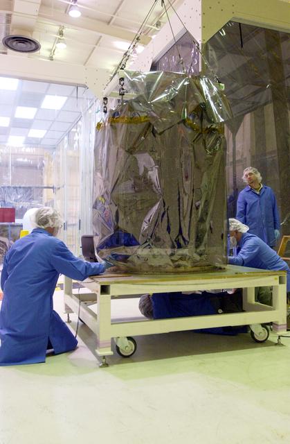 AIM being prepared for integrated testing and flight simulation