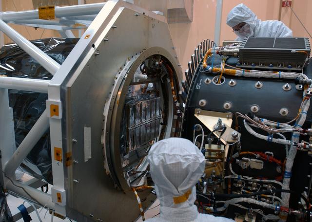 NASA image: The third stage of the Orbital Sciences Pegasus XL rocket is bei