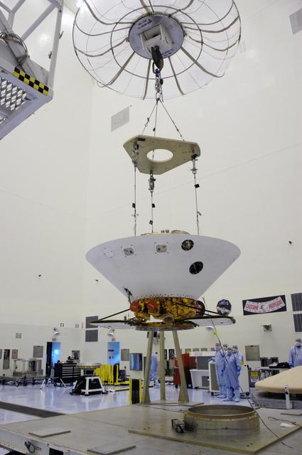 NASA image: Phoenix Mars Lander Spacecraft Processing