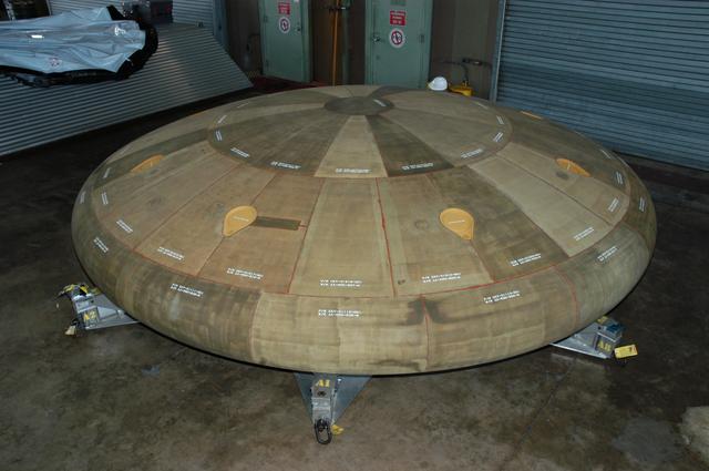 NASA image: Constellation crew exploration vehicle, or CEV, is being prepare