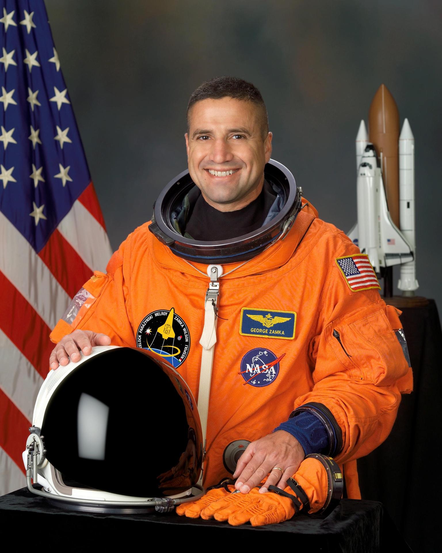 Official astronaut portrait for George Zamka