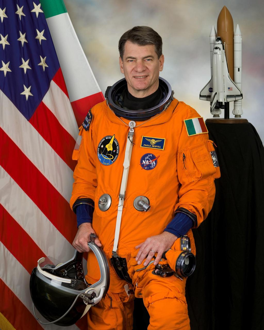 JOHNSON SPACE CENTER, Houston, Texas -- JSC2007-E-34565 -- Astronaut Paolo A. Nespoli, mission specialist representing the European Space Agency (ESA)