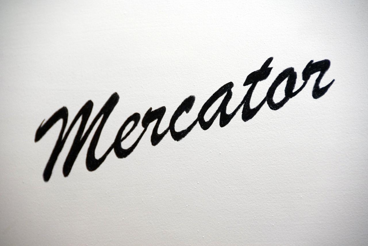 VANDENBERG AIR FORCE BASE, Calif. – The name “Mercator” is boldly displayed on the nose of the Pegasus XL rocket. The rocket is the launch vehicle for NASA’s Interstellar Boundary Explorer, or IBEX, spacecraft. The IBEX satellite will make the first map of the boundary between the Solar System and interstellar space. The name Mercator was chosen in honor of Gerardus Mercator, the Flemish cartographer (or map maker). In addition to the many maps that he made, he also invented a technique to create terrestrial and celestial globes out of paper mache, allowing for greater production than the carved wooden or brass globes that were previously used. IBEX is targeted for launch from the Kwajalein Atoll, a part of the Marshall Islands in the Pacific Ocean, on Oct. 19. IBEX will be launched aboard the Pegasus rocket dropped from under the wing of an L-1011 aircraft flying over the Pacific Ocean. The Pegasus will carry the spacecraft approximately 130 miles above Earth and place it in orbit. Photo credit: NASA/R. Bledsoe, VAFB