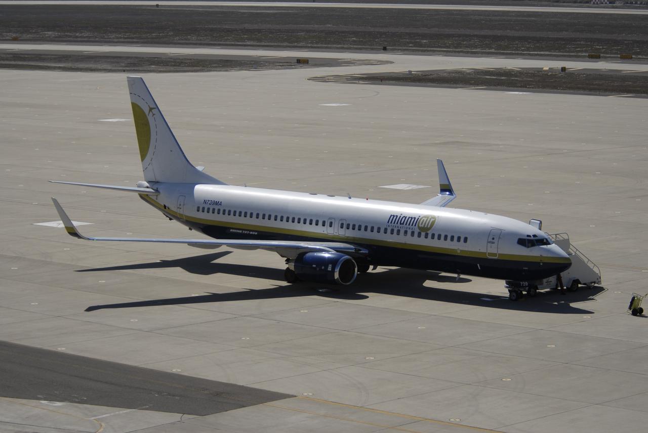 VANDENBERG AIR FORCE BASE, Calif. –  On the ramp of Vandenberg Air Force Base in California, a Pathfinder aircraft waits for its passengers to arrive before takeoff.  The Pathfinder will accompany Orbital Sciences’ L-1011 aircraft carrying NASA’s Interstellar Boundary Explorer, or IBEX, spacecraft and Pegasus XL rocket on its flight to the Kwajalein Atoll, a part of the Marshall Islands in the Pacific Ocean.  The Pathfinder will carry the contingency crew and launch team members.  Departing from Kwajalein, the Pegasus rocket will be dropped from under the wing of the L-1011 over the Pacific Ocean to carry the spacecraft approximately 130 miles above Earth and place it in orbit.  Then, the spacecraft’s own engine will boost it to its final high-altitude orbit (about 200,000 miles high) — most of the way to the Moon. The IBEX satellite will make the first map of the boundary between the Solar System and interstellar space.  IBEX science will be led by the Southwest Research Institute of San Antonio, Texas.  IBEX is targeted for launch over the Pacific Oct. 19.   Photo credit: NASA/CIV USAF/Daniel Liberotti