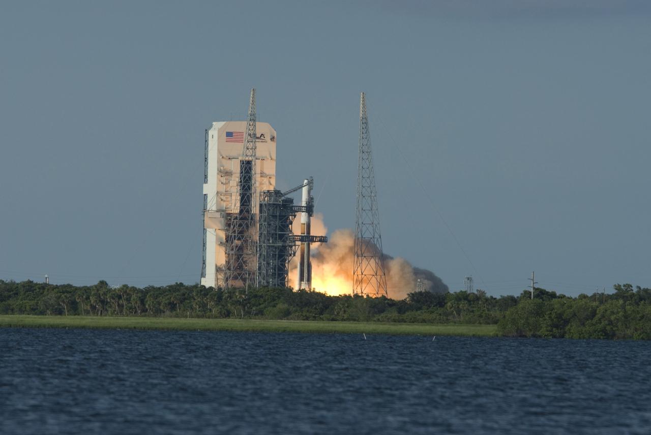 CAPE CANAVERAL, Fla. – With smoke and steam rolling across the launch pad, a Delta IV rocket begins its climb into the sky with the GOES-O satellite aboard.  Liftoff was at 6:51 p.m. EDT from Launch Complex 37 at Cape Canaveral Air Force Station in Florida. The first attempt to launch GOES-O, on June 26, was scrubbed due to thunderstorms in the vicinity of Cape Canaveral. The latest Geostationary Operational Environmental Satellite, GOES-O was developed by NASA for the National Oceanic and Atmospheric Administration, or NOAA. Each of the GOES satellites continuously provides observations of 60 percent of the Earth including the continental United States, providing weather monitoring and forecast operations as well as a continuous and reliable stream of environmental information and severe weather warnings. Once in orbit, GOES-O will be designated GOES-14, and NASA will provide on-orbit checkout and then transfer operational responsibility to NOAA.    Photo credit: NASA/Tony Gray