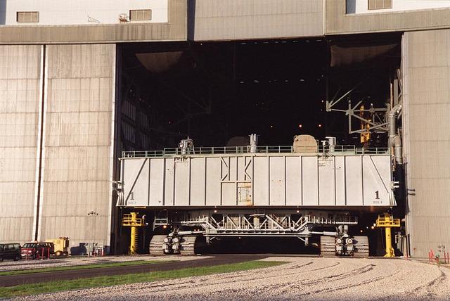 Exterior view of Mobile Launcher Platform