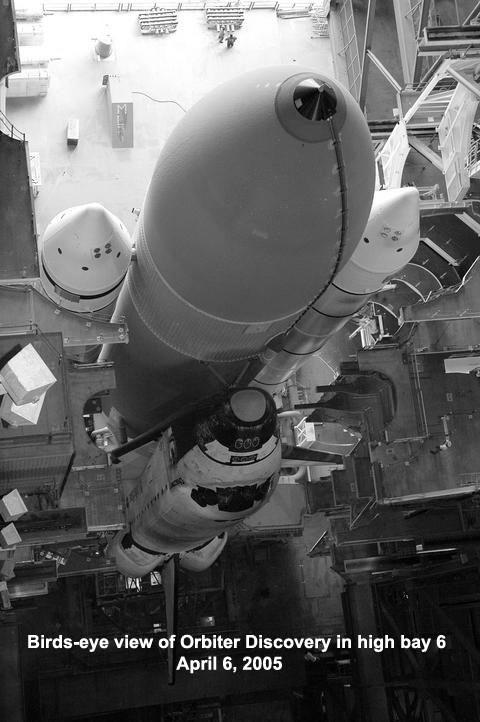 Internal view of the Vehicle Assembly Building