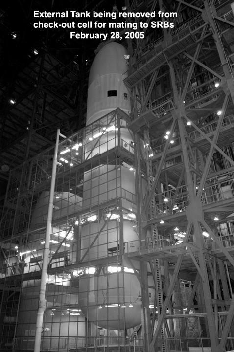 Internal view of the Vehicle Assembly Building