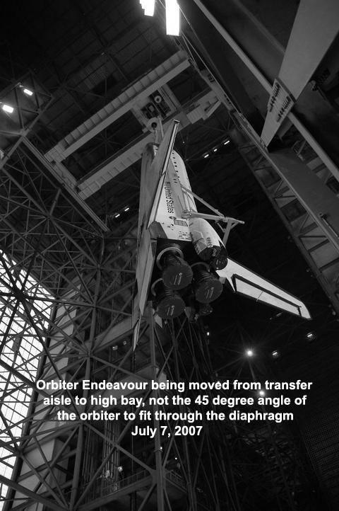 Internal view of the Vehicle Assembly Building