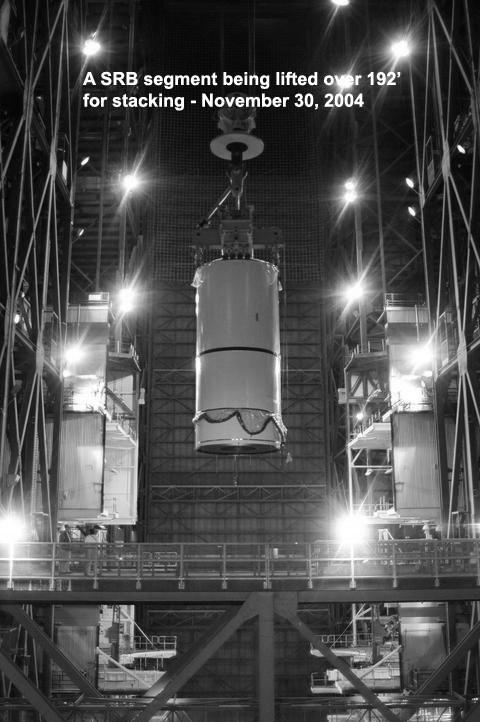 Internal view of the Vehicle Assembly Building