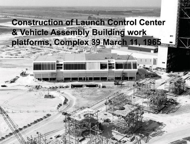 Aerial view of the Launch Control Center