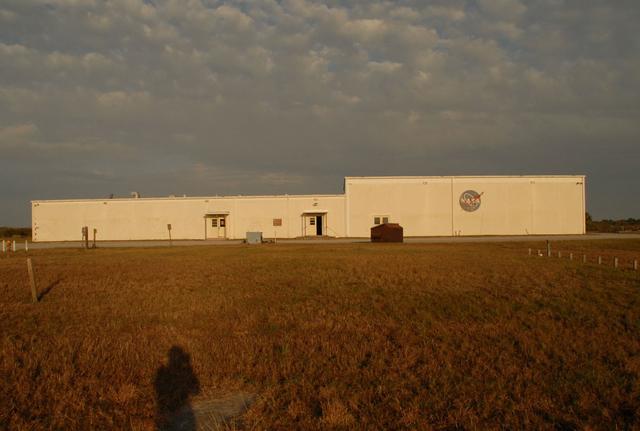 Exterior view of the Mission Control Center