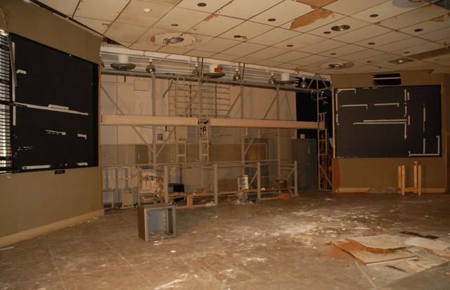 Interior view of the Mission Control Center