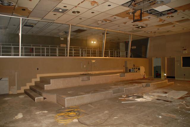 Interior view of the Mission Control Center