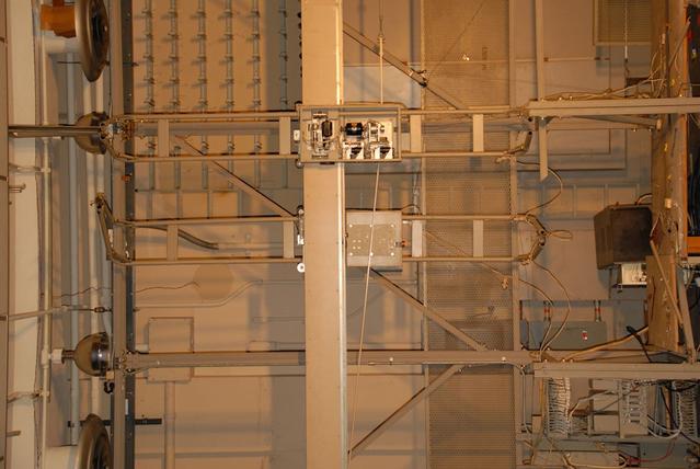 Interior view of the Mission Control Center