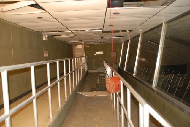 Interior view of the Mission Control Center