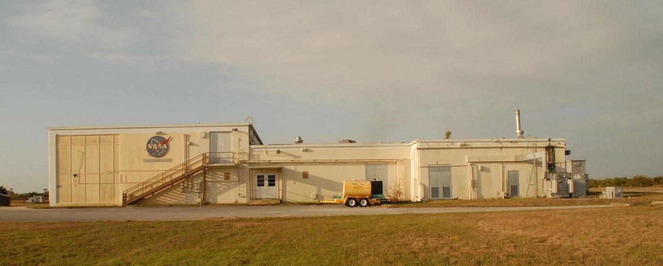 Exterior view of the Mission Control Center