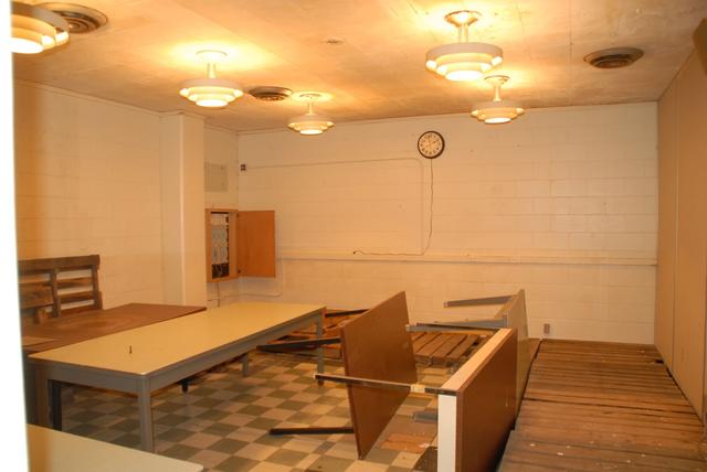 Interior view of the Mission Control Center