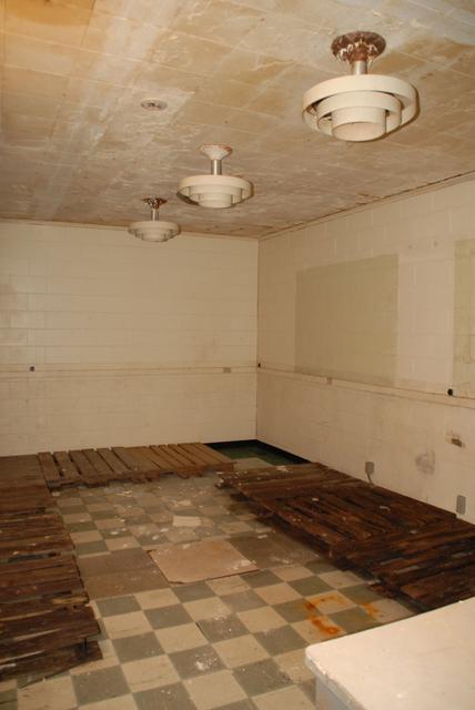 Interior view of the Mission Control Center