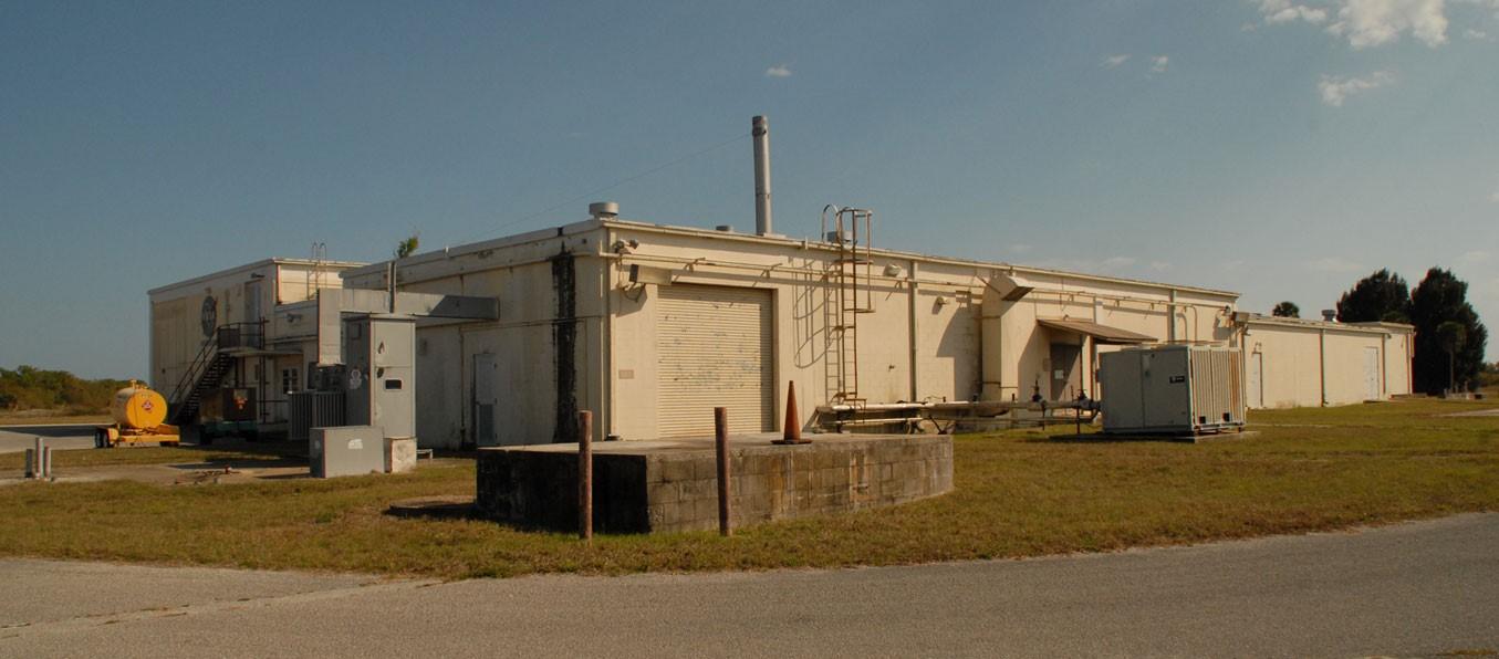 Exterior view of the Mission Control Center