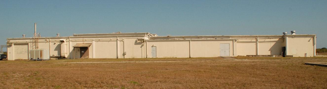 Exterior view of the Mission Control Center