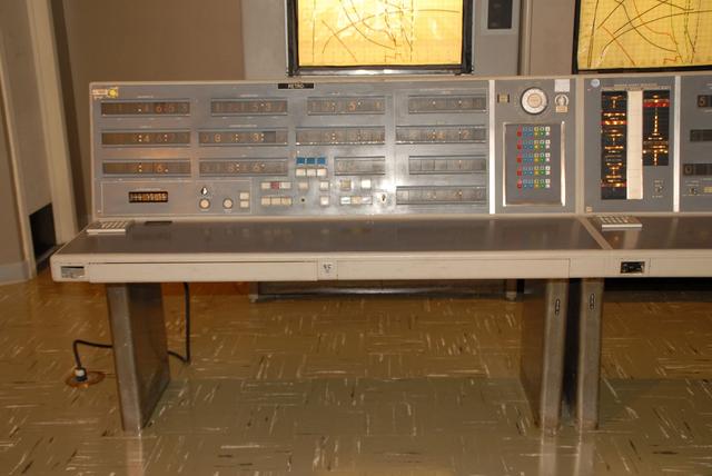 Interior view of the Mission Control Center