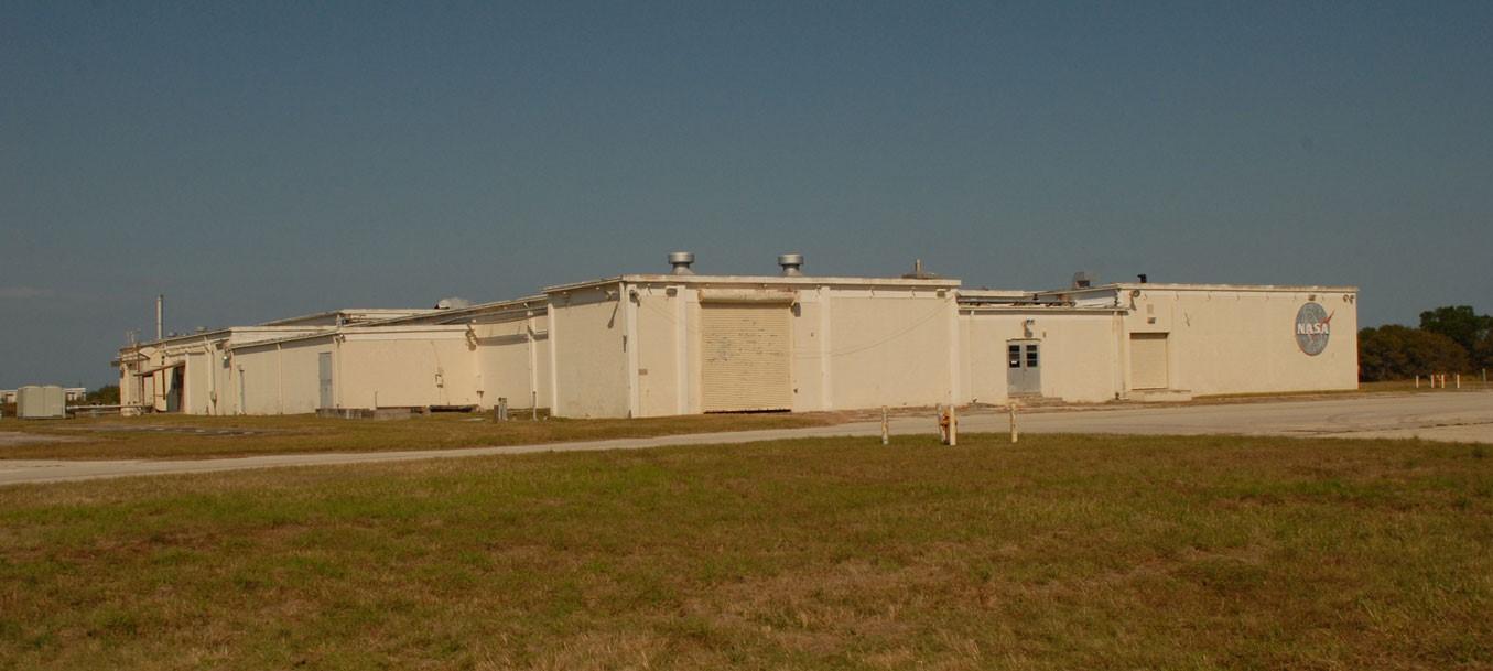 Exterior view of the Mission Control Center