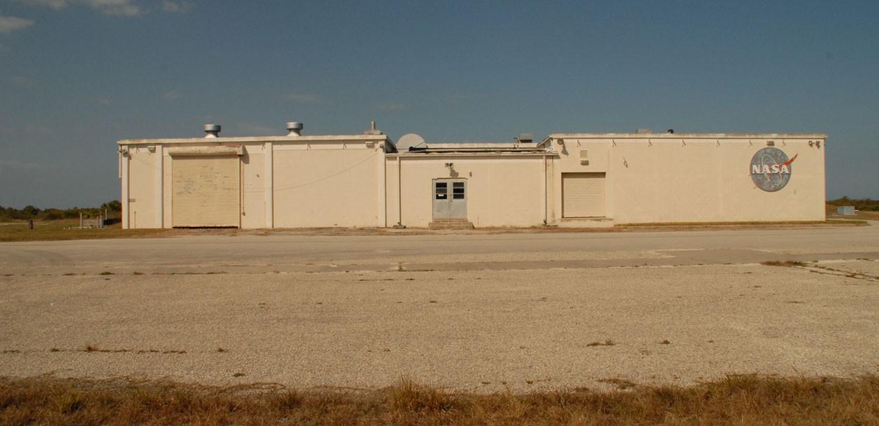 Exterior view of the Mission Control Center