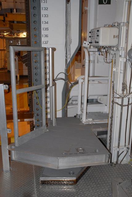 Interior view of Launch Pad 39A